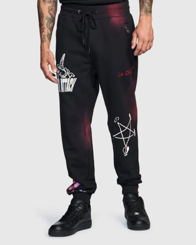 ROSE RESTORE TRAK JET BLACK sold by Ksubi