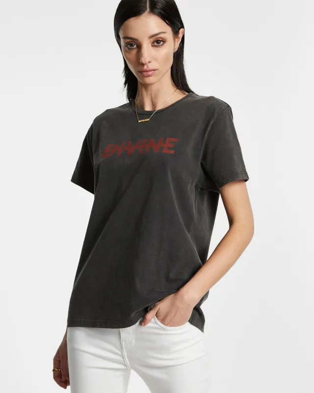 DIVINE KLASSIC SS TEE CHARCOAL made by Ksubi