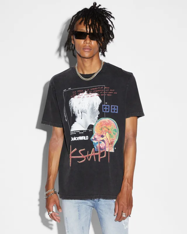 RADIOLOGY KASH SS TEE BLACK sold by Ksubi