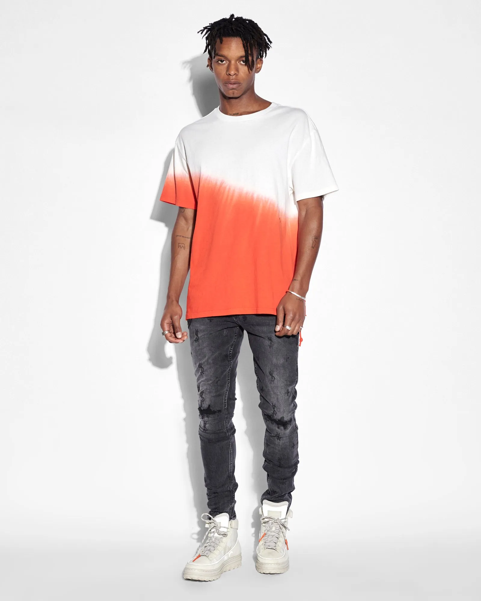 DANCERS BIGGIE SS TEE FIRE sold by Ksubi product image thumbnail 3