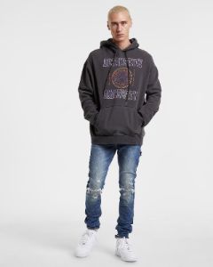 UNIVERSITY BIGGIE HOODIE FADED BLACK sold by Ksubi