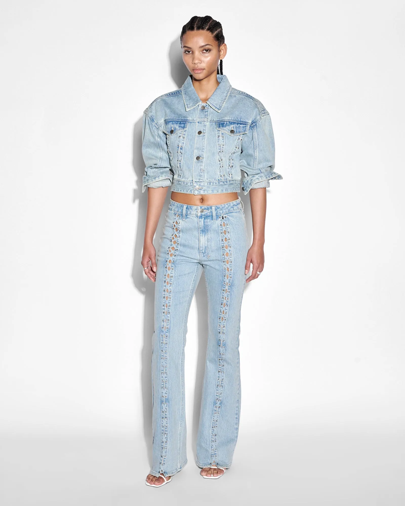 BILLIE JACKET DOVE LACED sold by Ksubi product image thumbnail 3