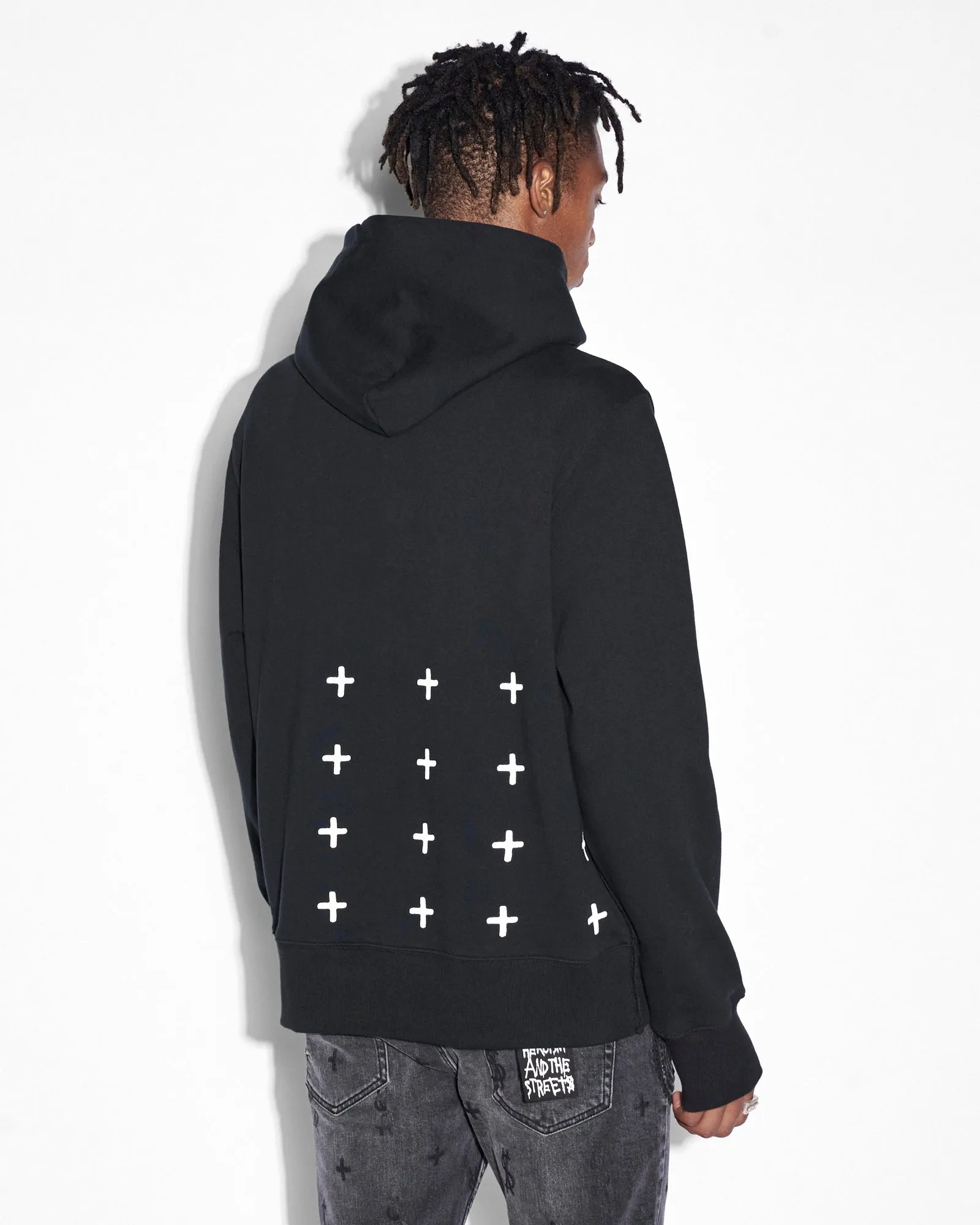 GRAFF KASH HOODIE JET BLACK sold by Ksubi product image thumbnail 2