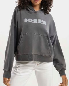 SOTT 3M SLOUCH HOODIE CHARCOAL SUNSPOT sold by Ksubi