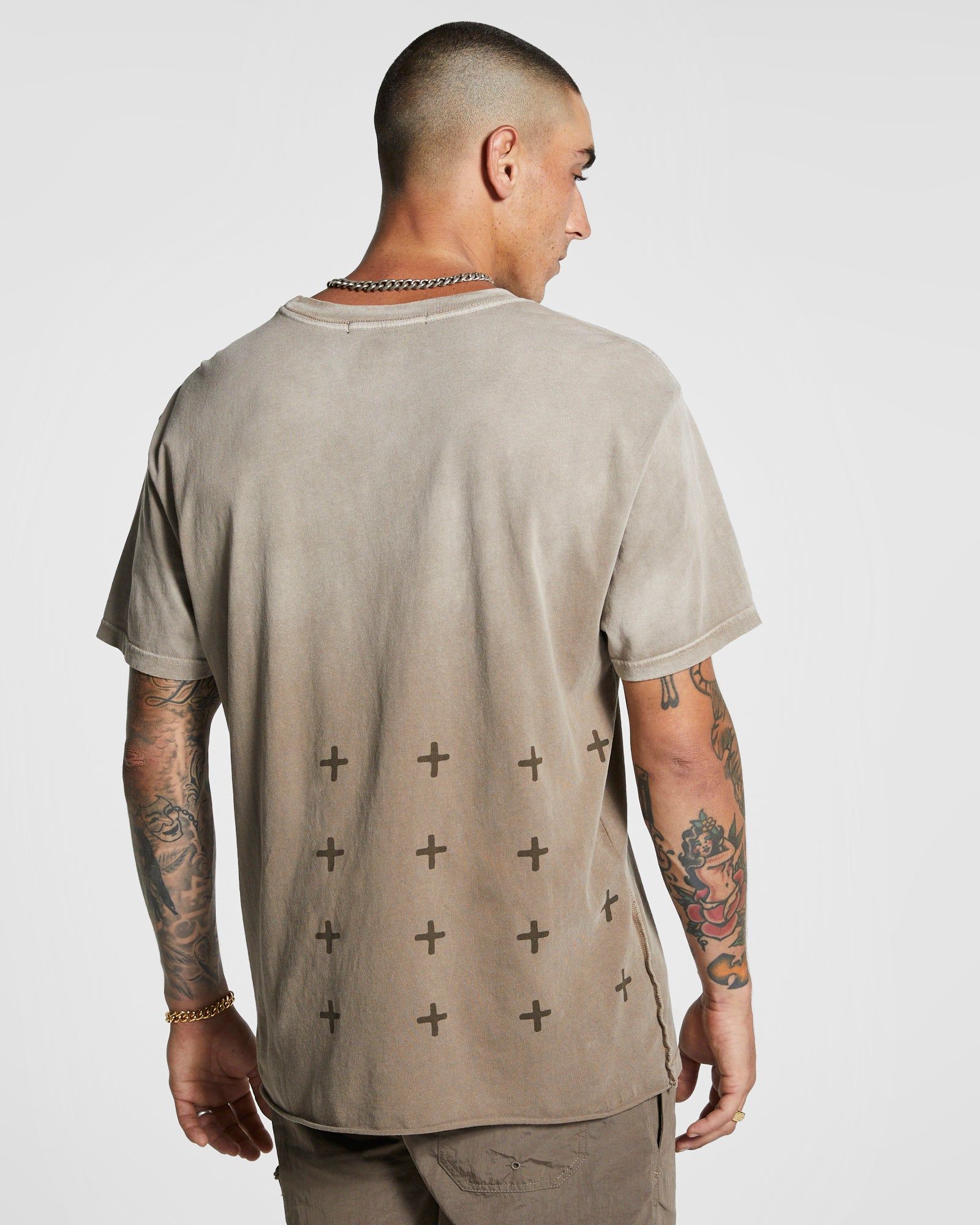 SOTT BIGGIE SS TEE CLAY sold by Ksubi product image thumbnail 2