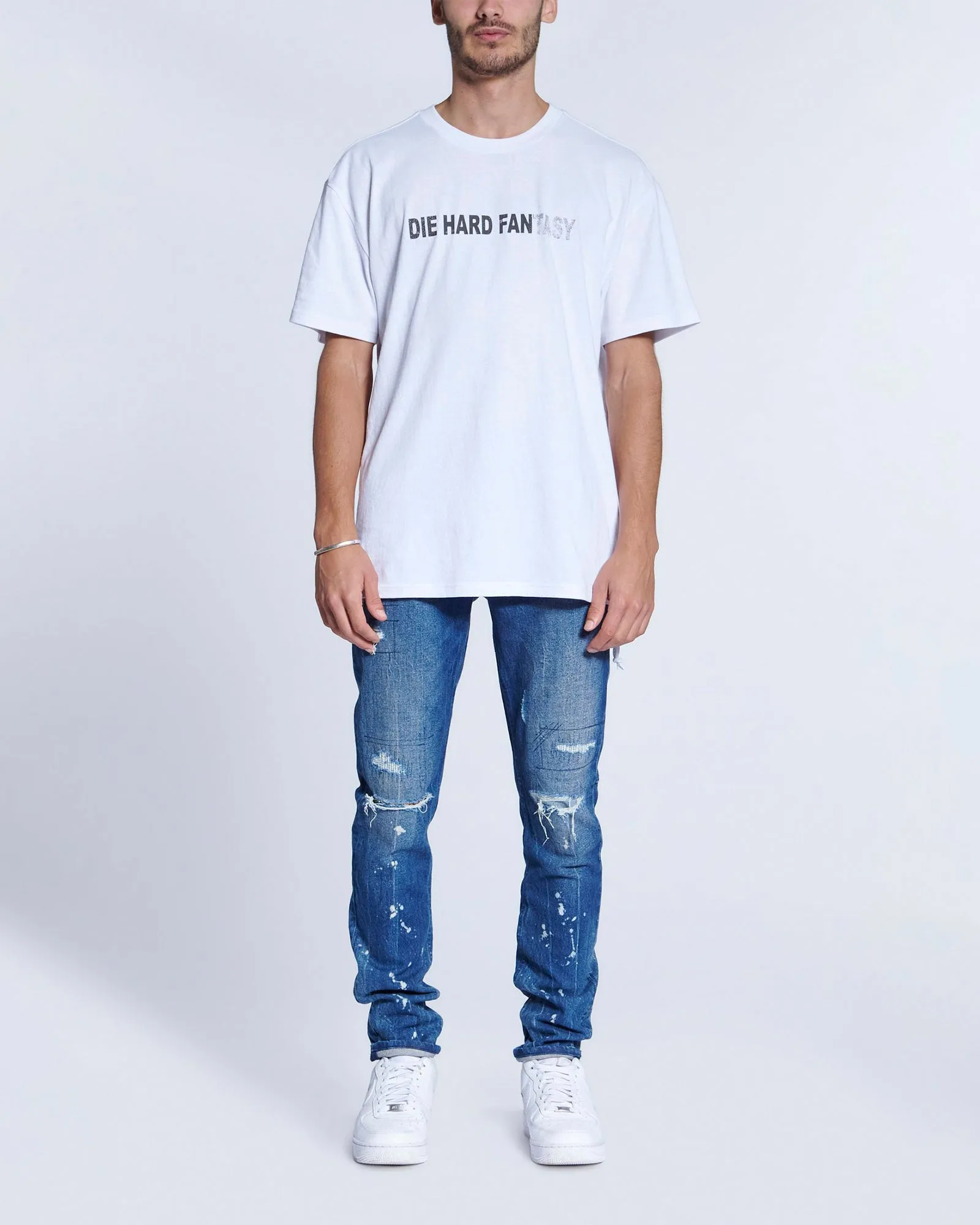 FAN BIGGIE SS TEE WHITE sold by Ksubi product image thumbnail 2