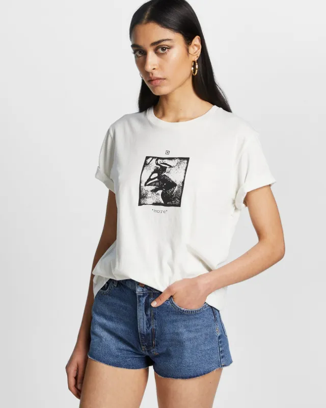 MORE KLASSIC TEE BLEACHED sold by Ksubi