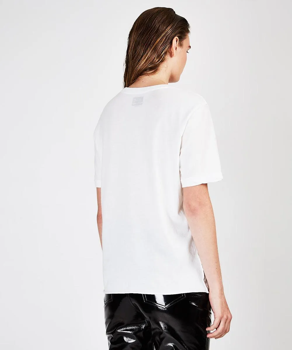 JACKSON SS TEE WORN IN WHITE sold by Ksubi product image thumbnail 3