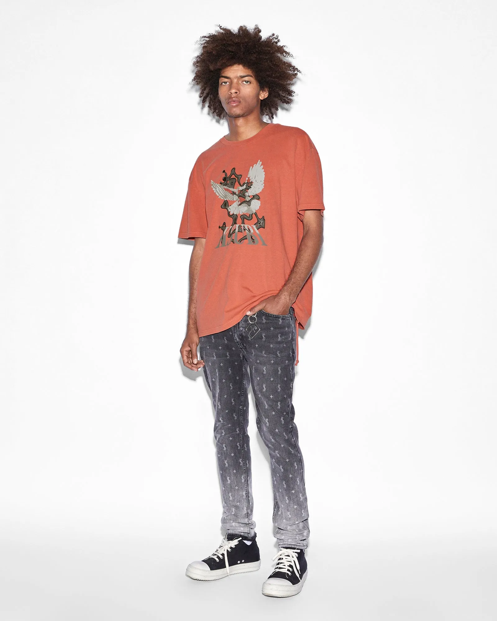 FLIGHT BIGGIE SS TEE TORCH sold by Ksubi product image thumbnail 3