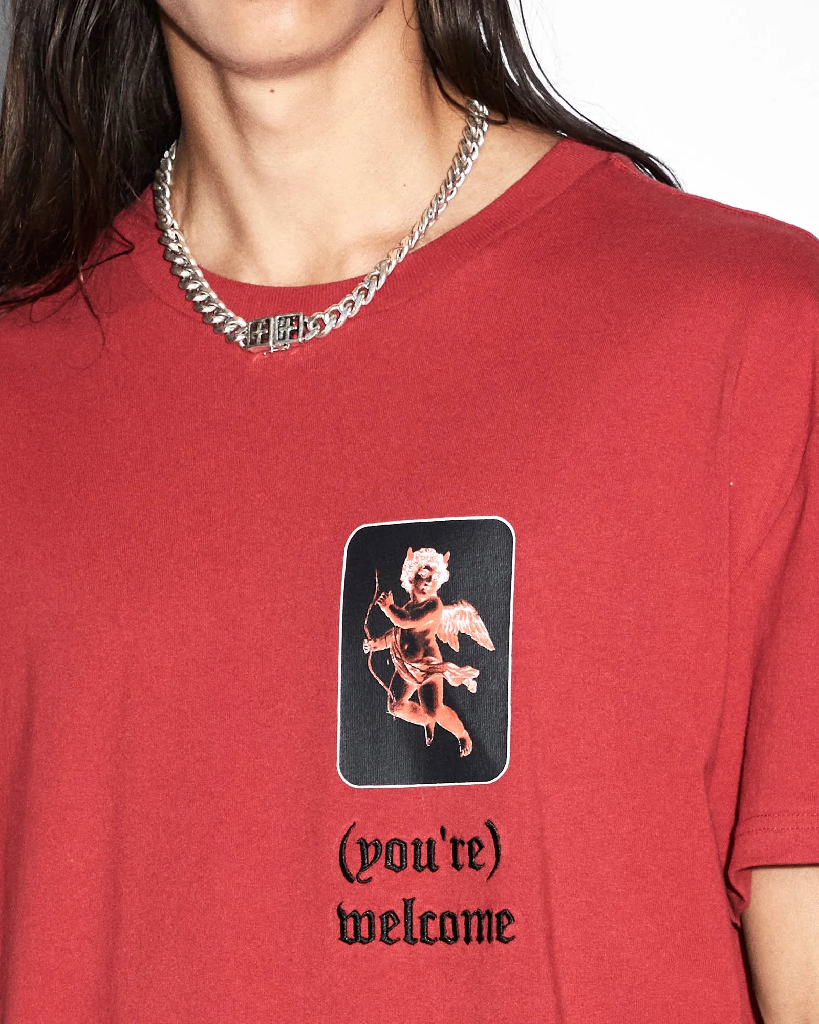 ICONS BIGGIE SS TEE CRIMSON sold by Ksubi product image thumbnail 4