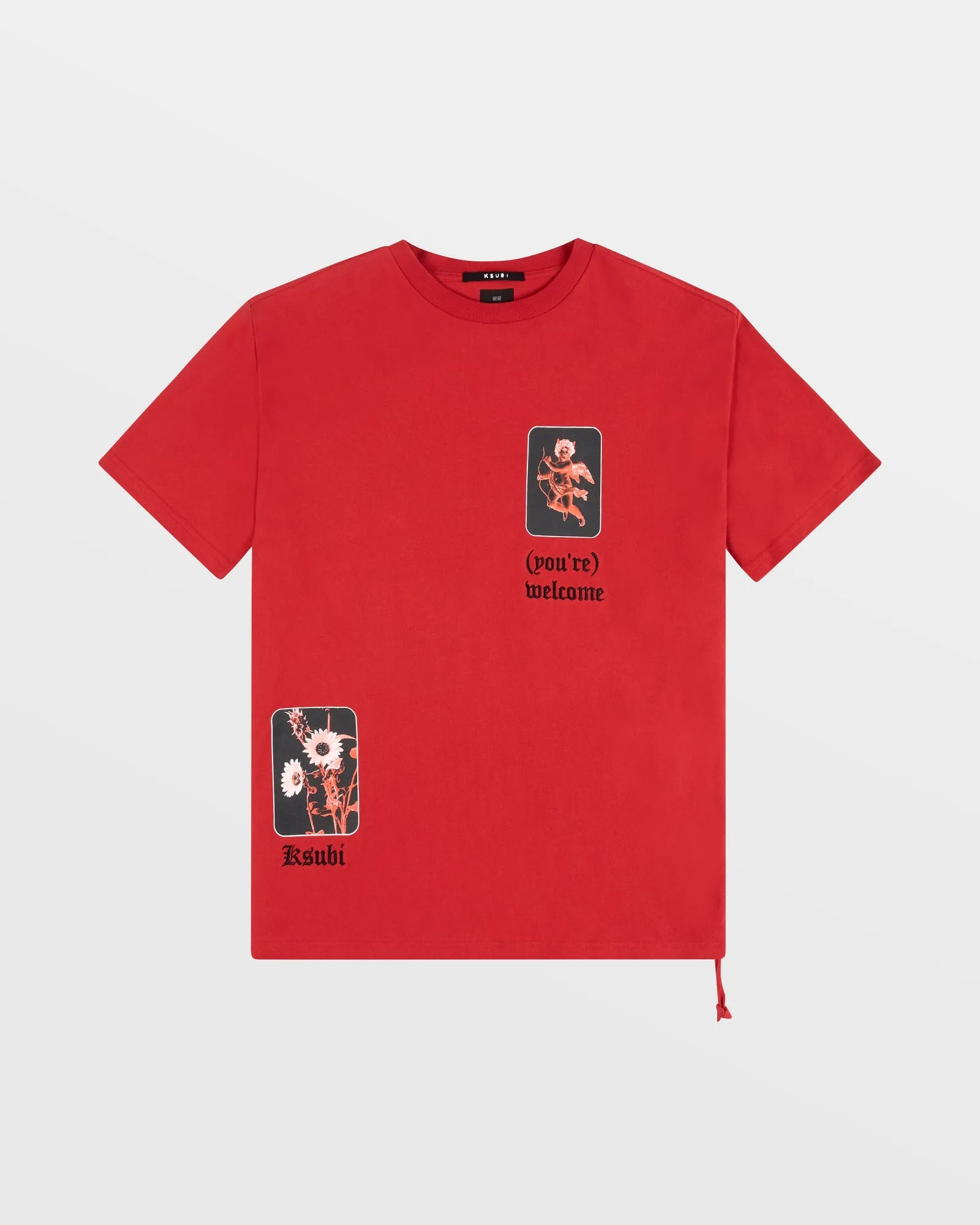 ICONS BIGGIE SS TEE CRIMSON sold by Ksubi product image thumbnail 5