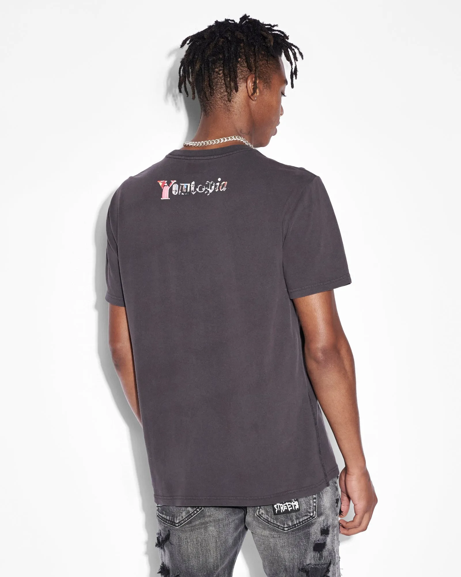 KULTURE KASH SS TEE FADED BLACK sold by Ksubi product image thumbnail 2