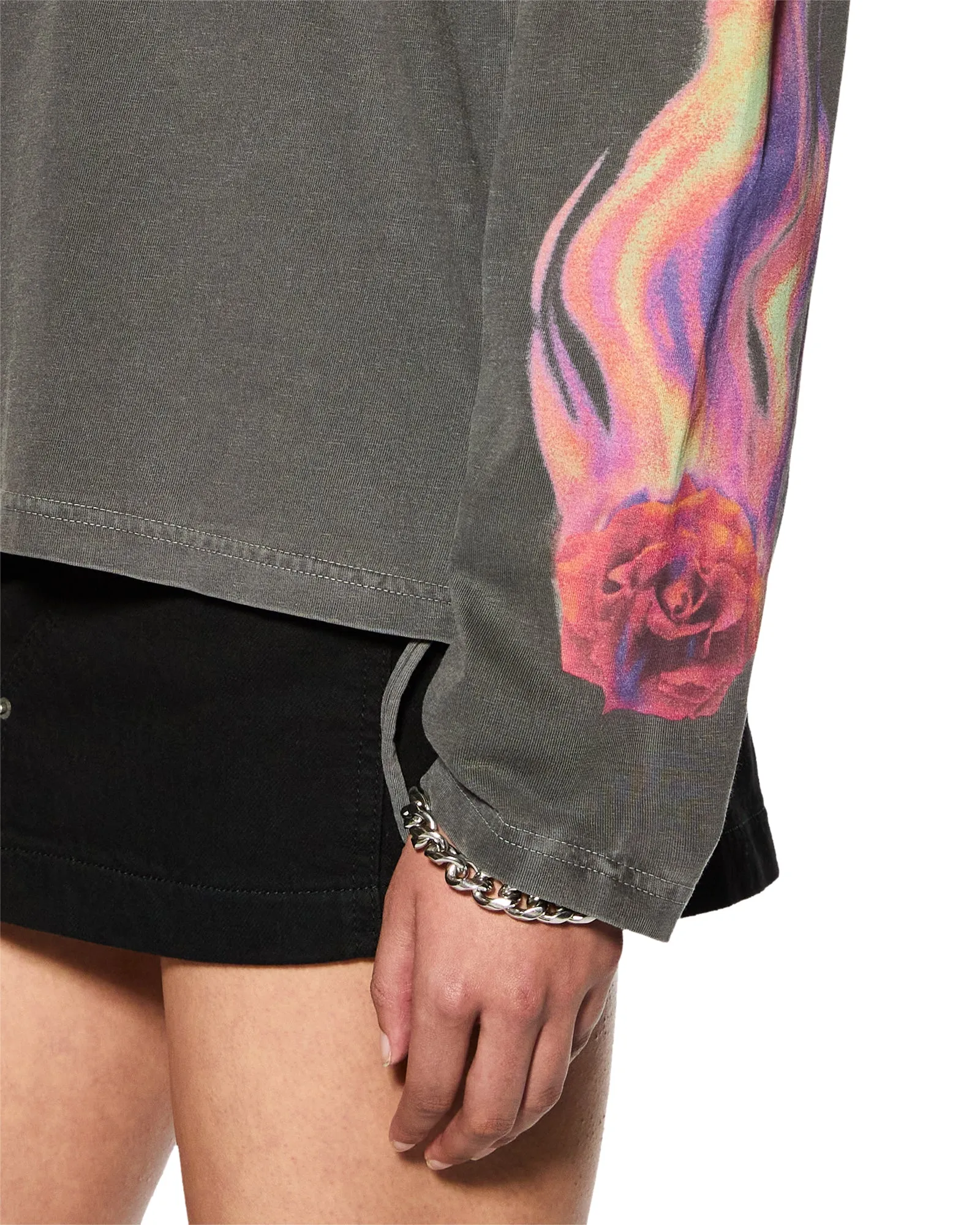 SABBATH LS TEE CHARCOAL sold by Ksubi product image thumbnail 3