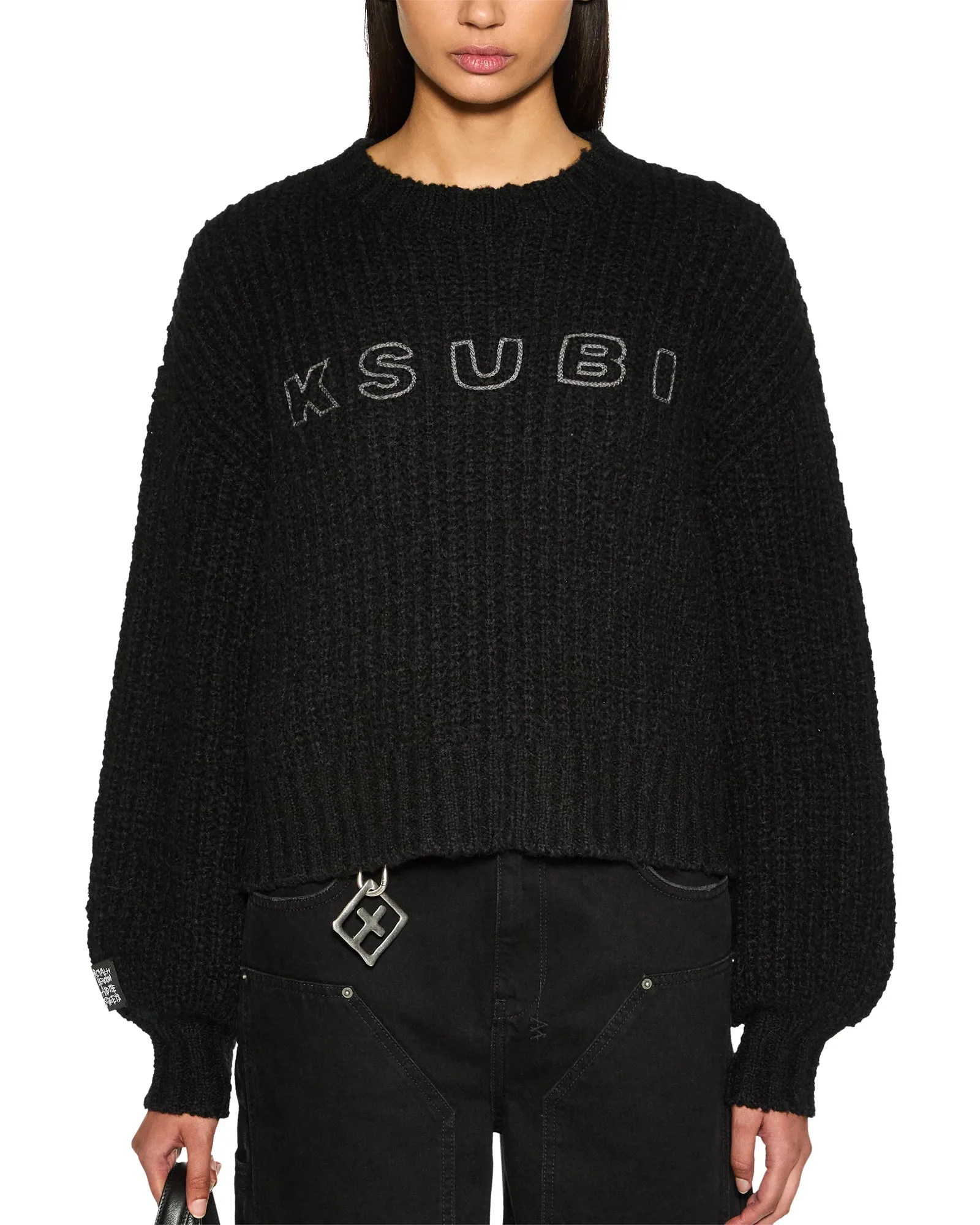 BOOKIE KNIT BLACK sold by Ksubi product image thumbnail 3