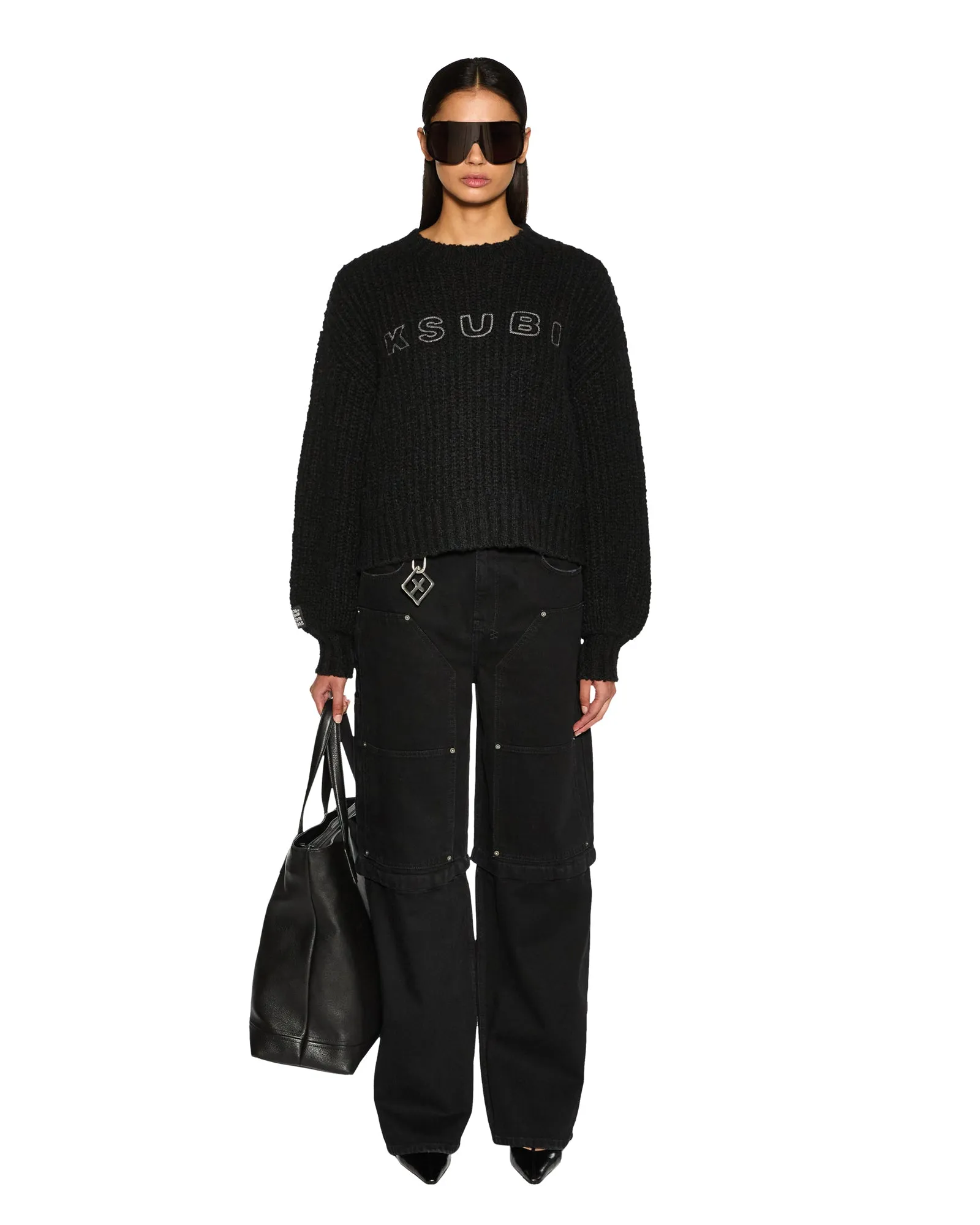 BOOKIE KNIT BLACK sold by Ksubi product image thumbnail 2