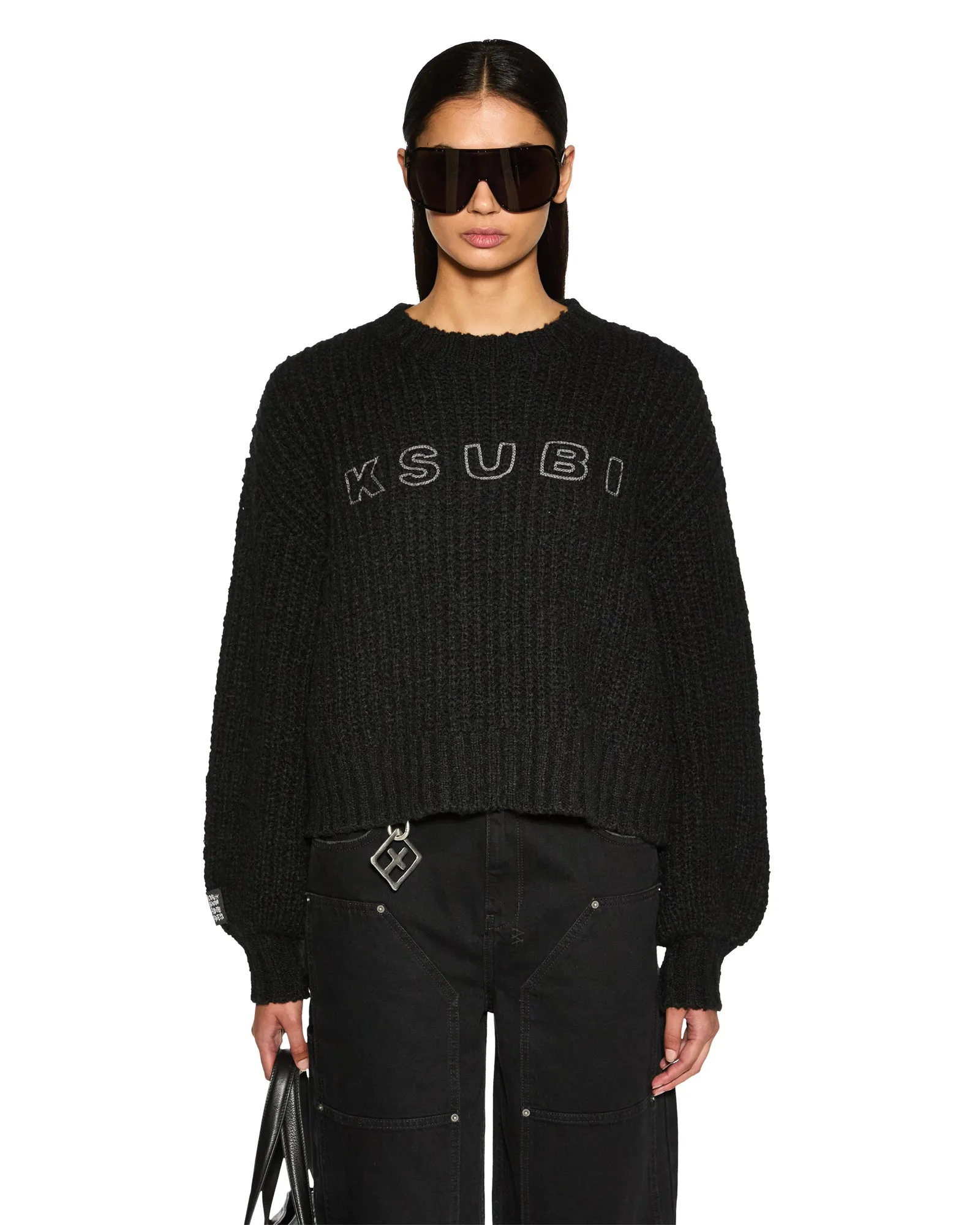 BOOKIE KNIT BLACK sold by Ksubi