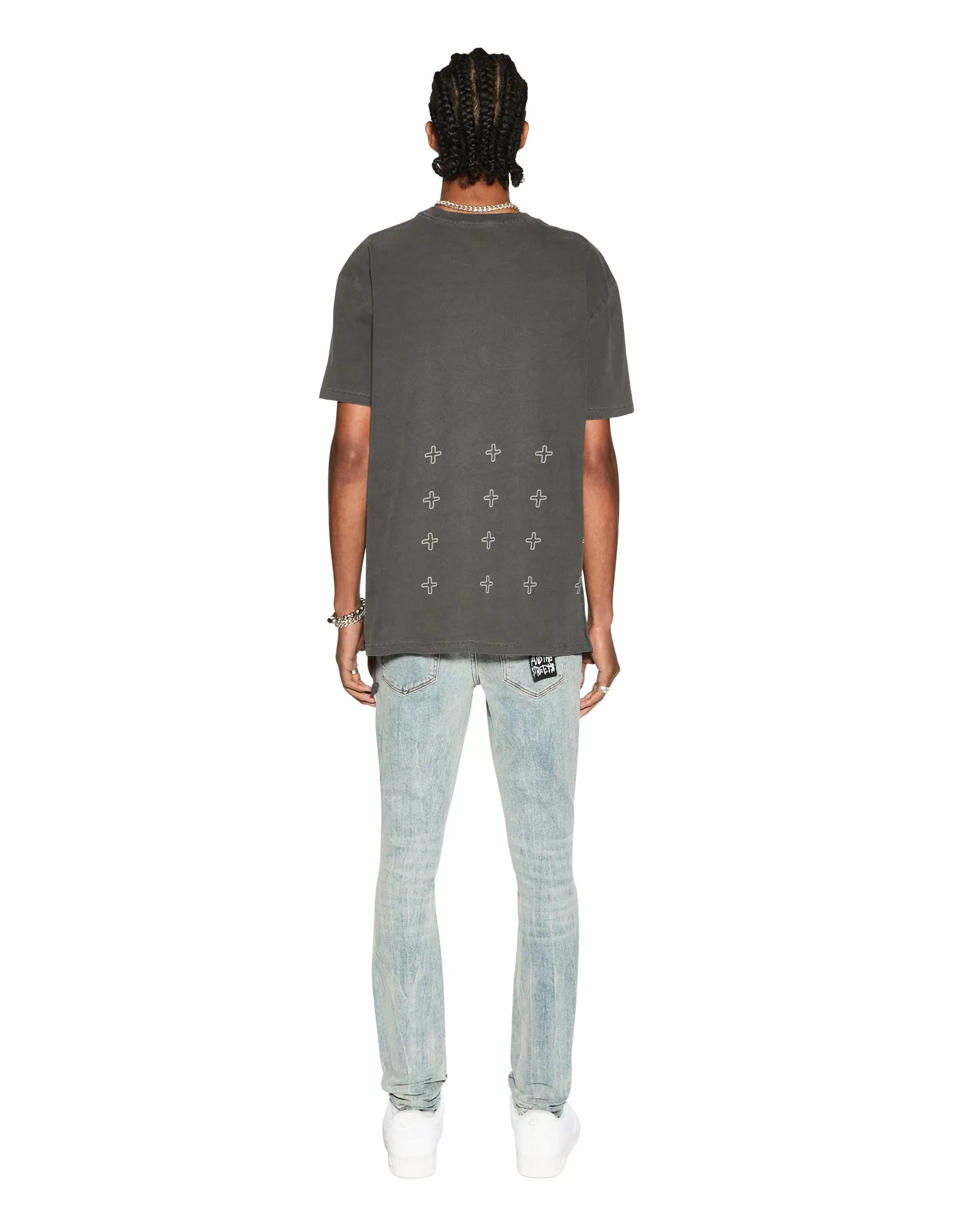 SKULL BIGGIE SS TEE FADED BLACK sold by Ksubi product image thumbnail 4