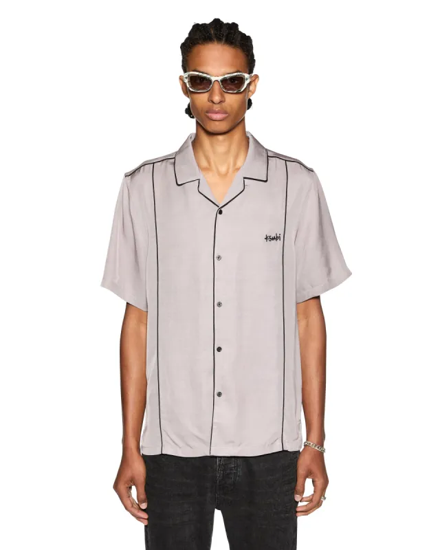 DOWNTOWN RESORT SS SHIRT HAZE sold by Ksubi