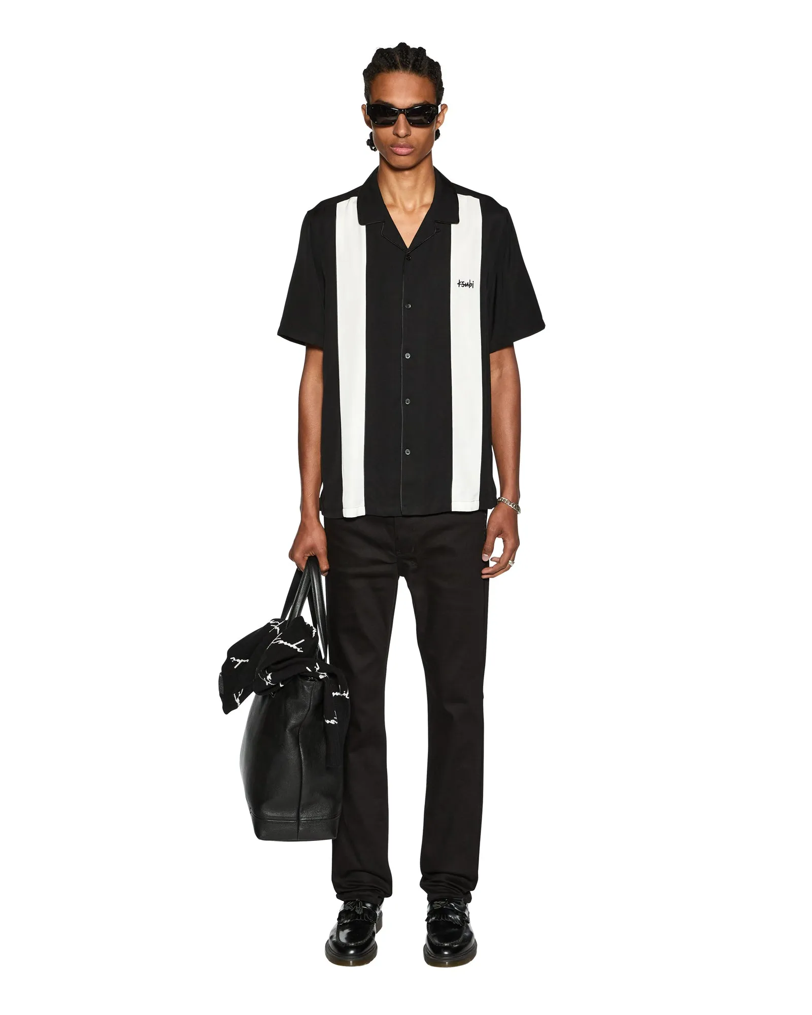 SKULL ALLEY DOWNTOWN SS SHIRT BLACK sold by Ksubi product image thumbnail 3