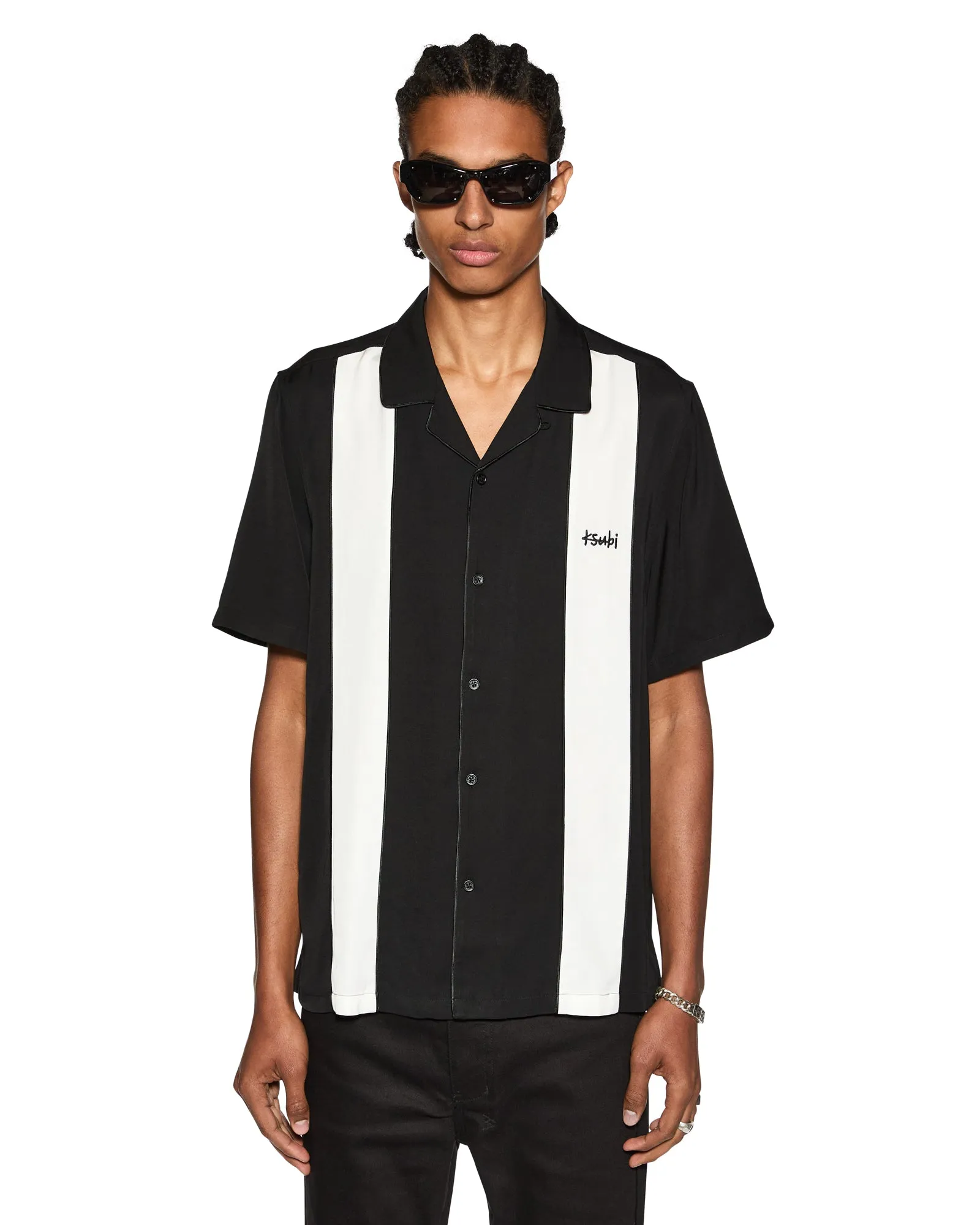 SKULL ALLEY DOWNTOWN SS SHIRT BLACK sold by Ksubi product image thumbnail 2