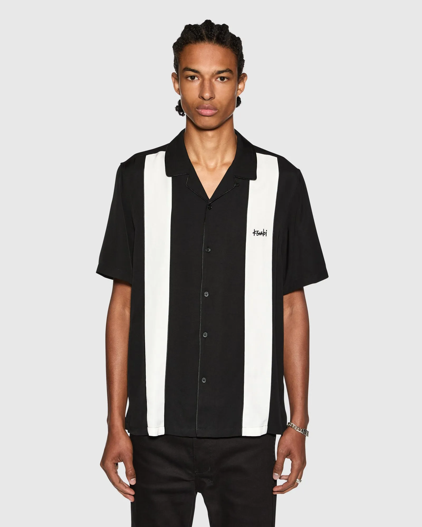 SKULL ALLEY DOWNTOWN SS SHIRT BLACK sold by Ksubi product image thumbnail 4