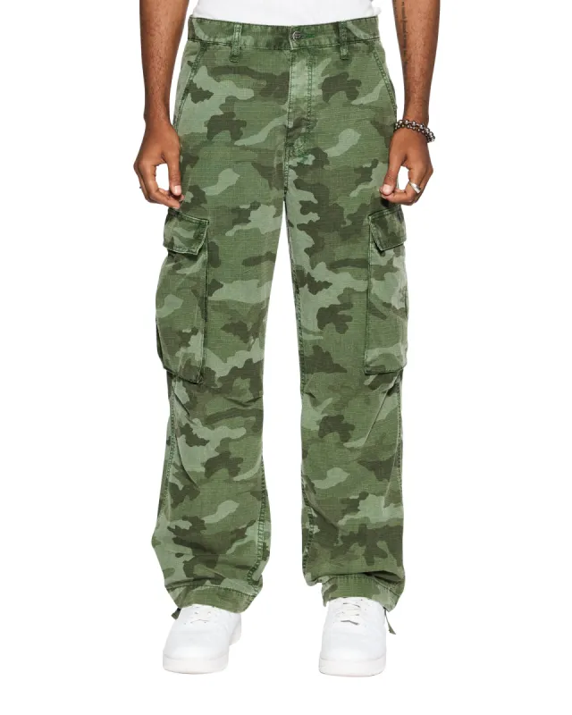 FUGITIVE CARGO HASH CAMO sold by Ksubi