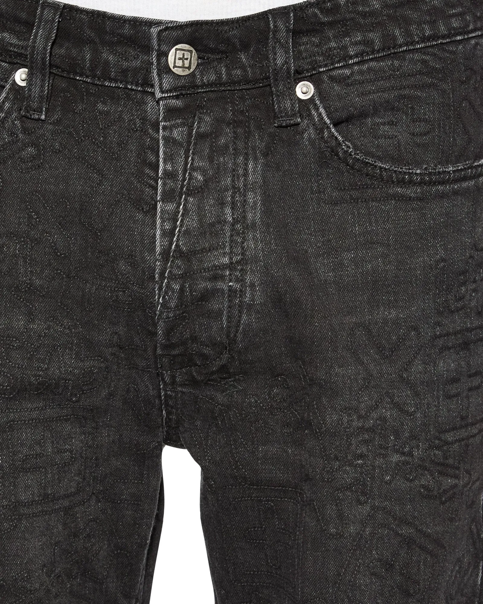 VAN WINKLE STENCIL BLACK sold by Ksubi product image thumbnail 2