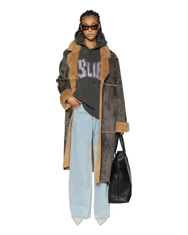 HUSTLER COAT STEEL/TAN made by Ksubi