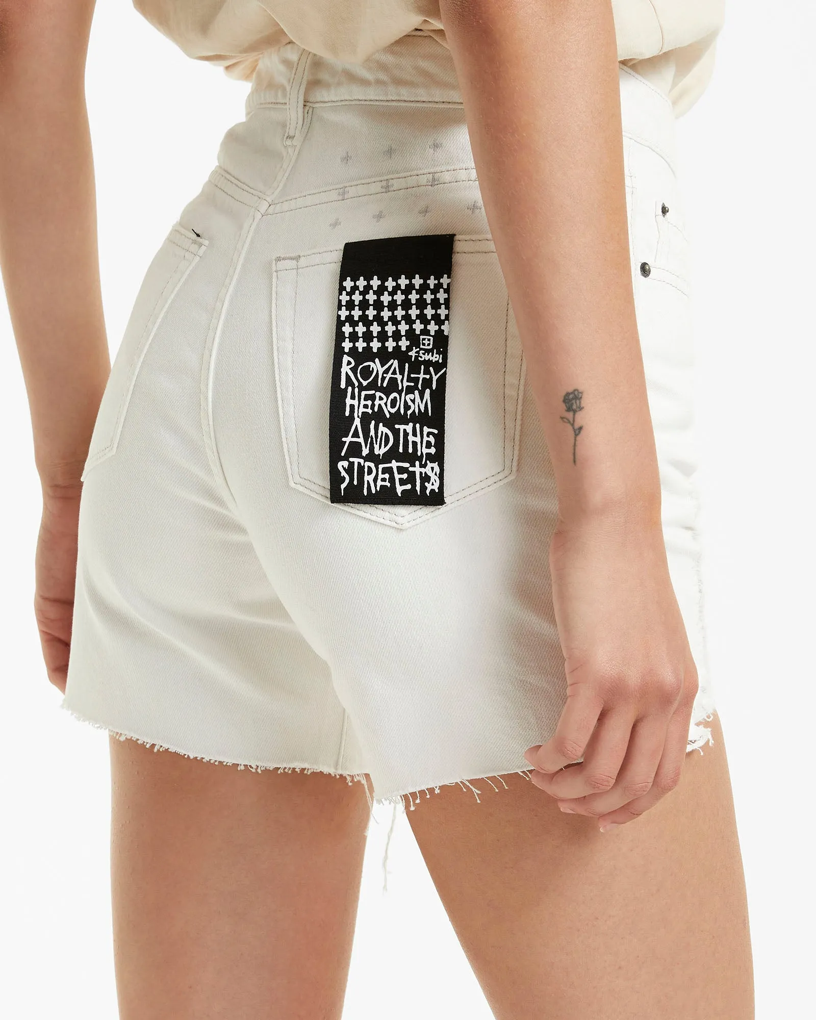 RACER SHORT BLIZZARD TRASHED sold by Ksubi product image thumbnail 2