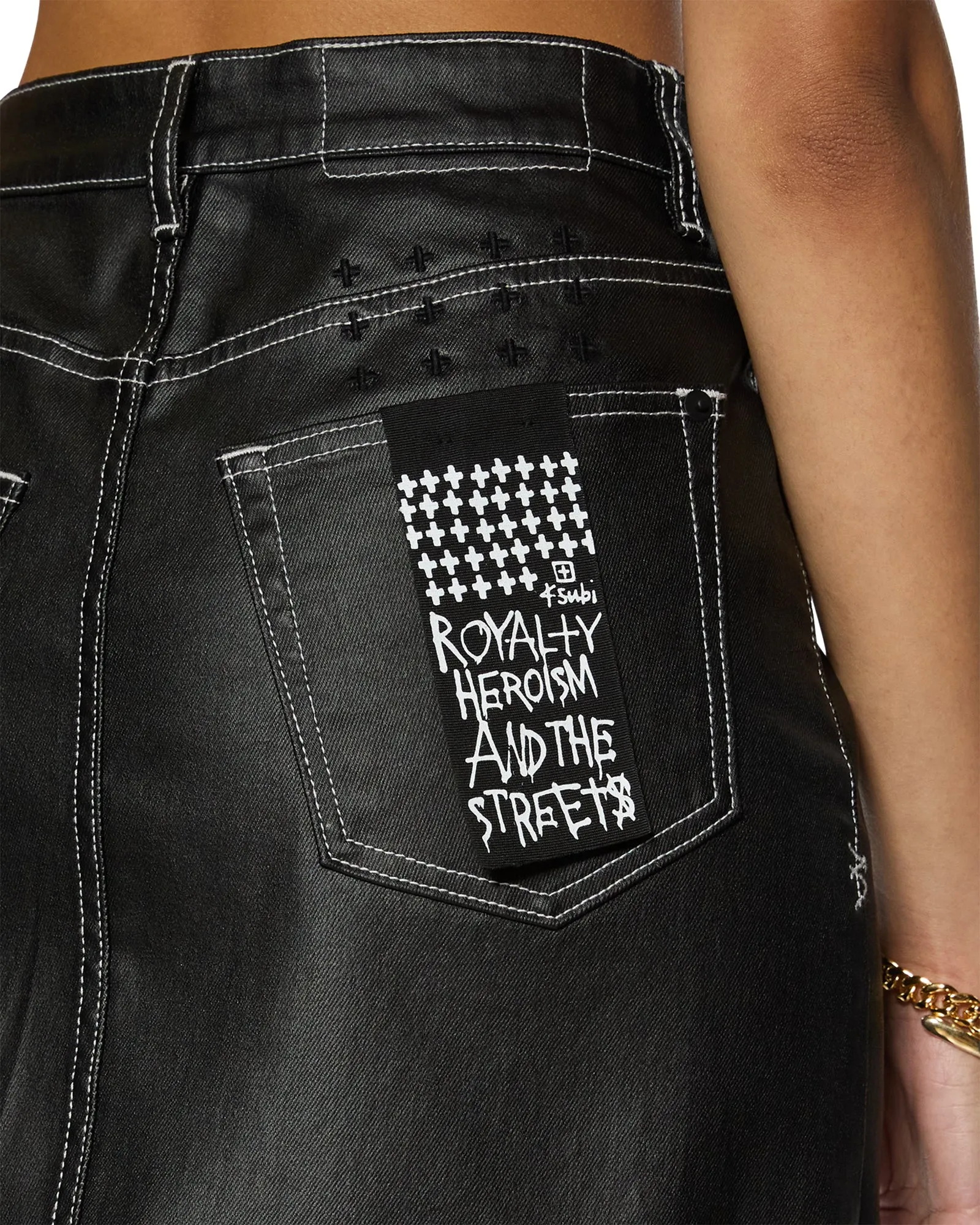 RAP SKIRT SLICKER sold by Ksubi product image thumbnail 4