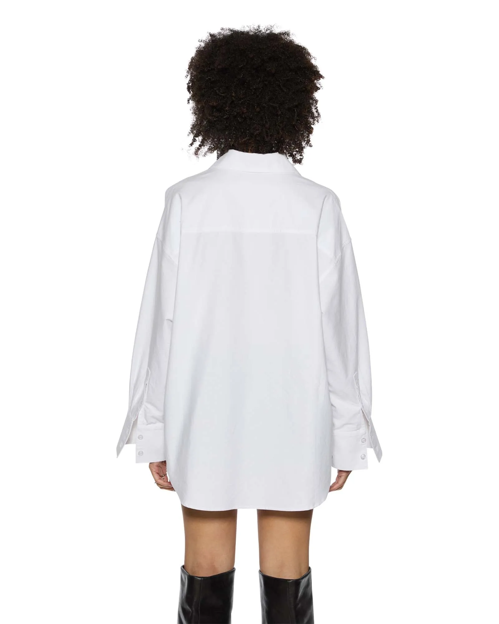 ASTRA LS SHIRT WHITE OXFORD sold by Ksubi product image thumbnail 3