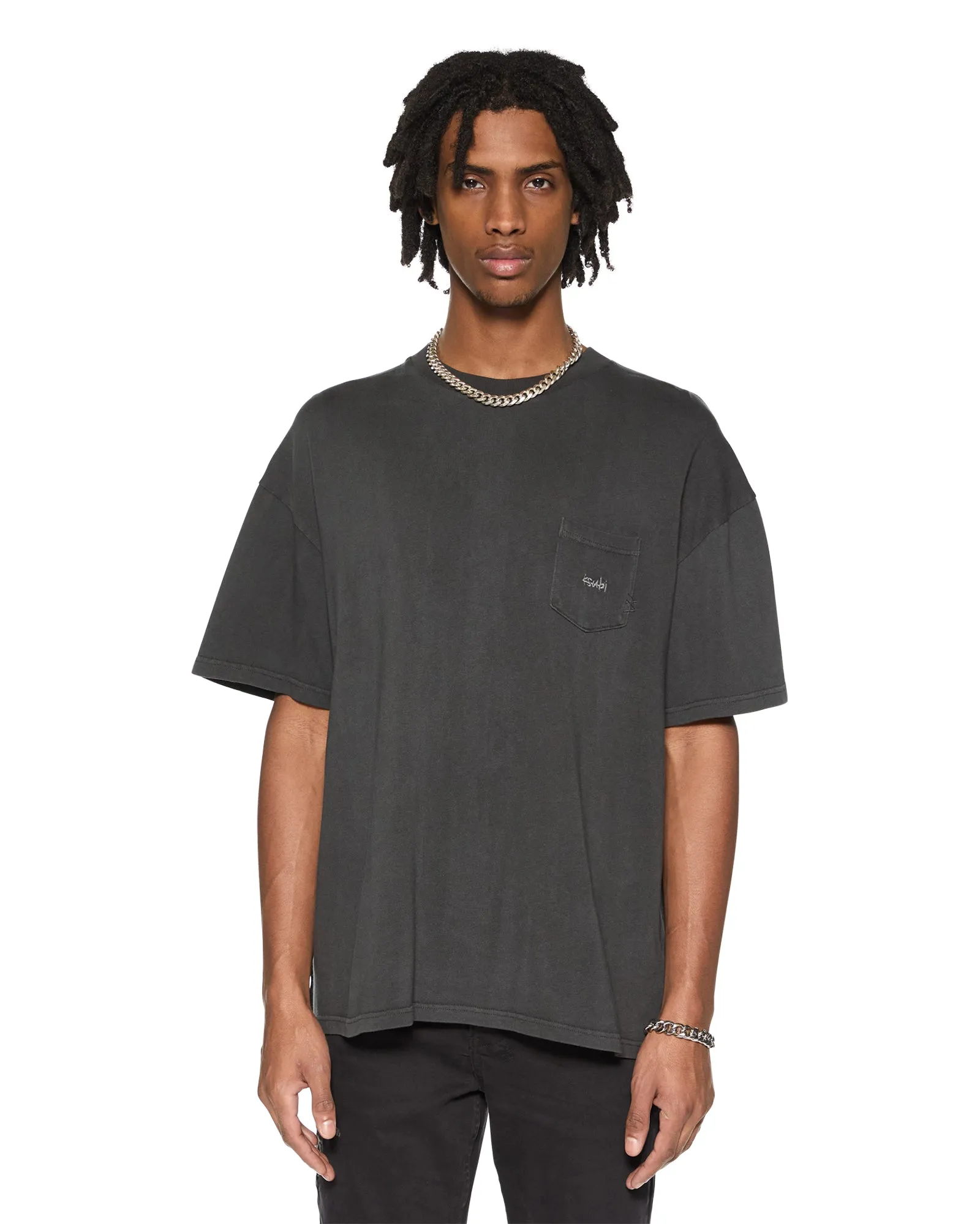EST POCKET SS TEE OLD BLACK sold by Ksubi product image thumbnail 4