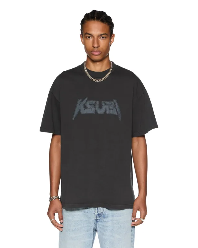 ELECTRIC EKCESS SS TEE OLD BLACK sold by Ksubi