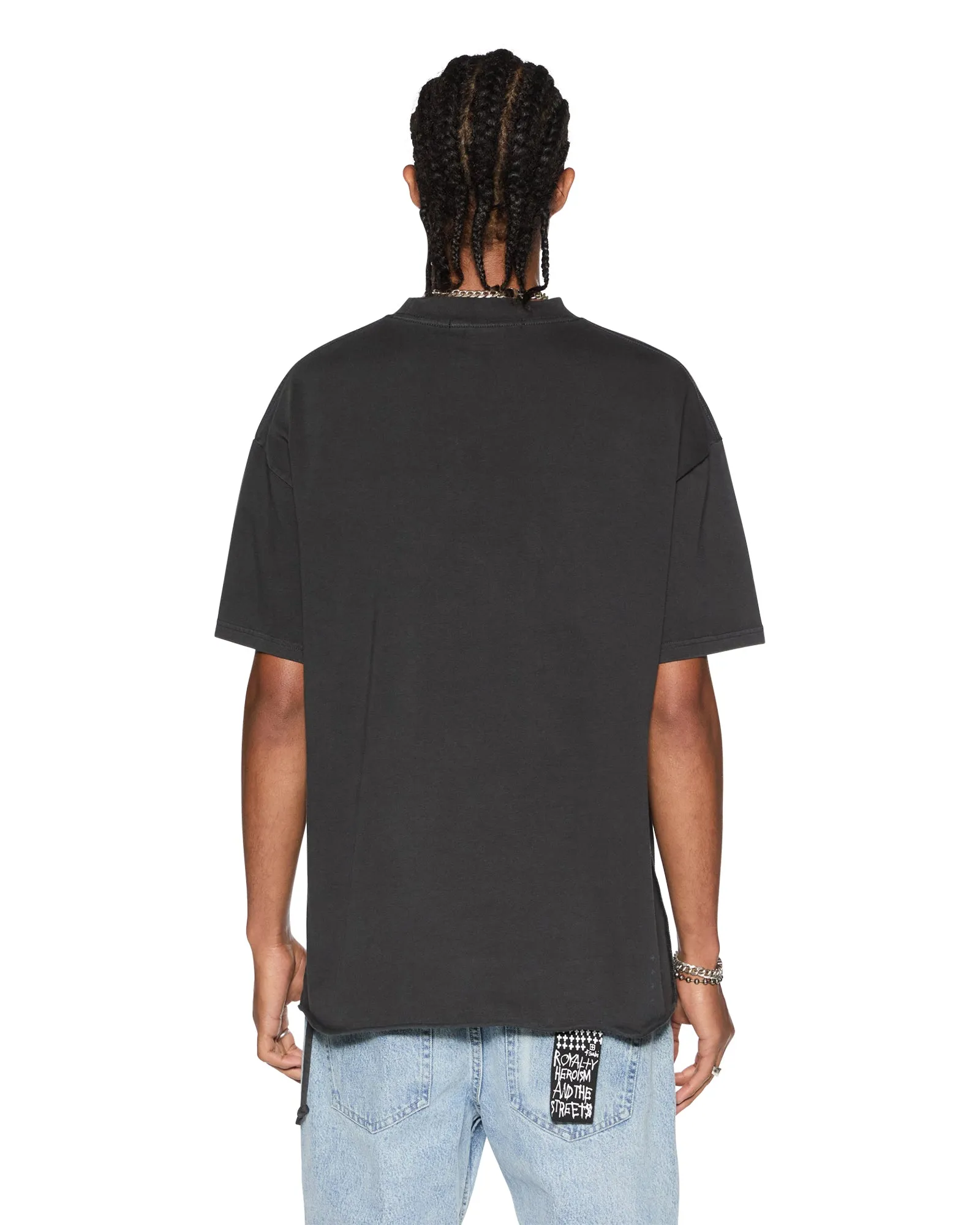 ELECTRIC EKCESS SS TEE OLD BLACK sold by Ksubi product image thumbnail 4