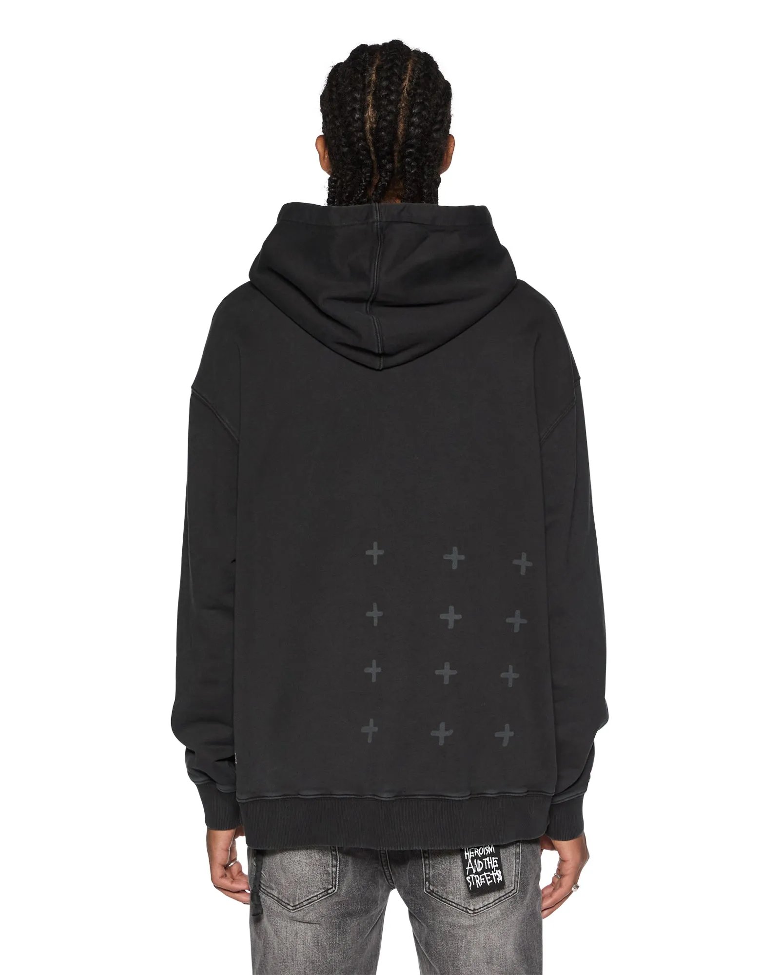 ELECTRIC BIGGIE HOODIE OLD BLACK sold by Ksubi product image thumbnail 2