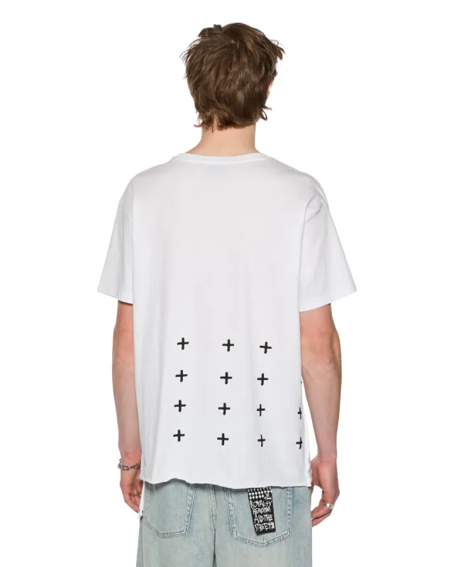 ALL DAY BIGGIE SS TEE WHITE sold by Ksubi
