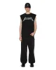 LINE UP EKCESS CUT OFF TEE JET BLACK sold by Ksubi