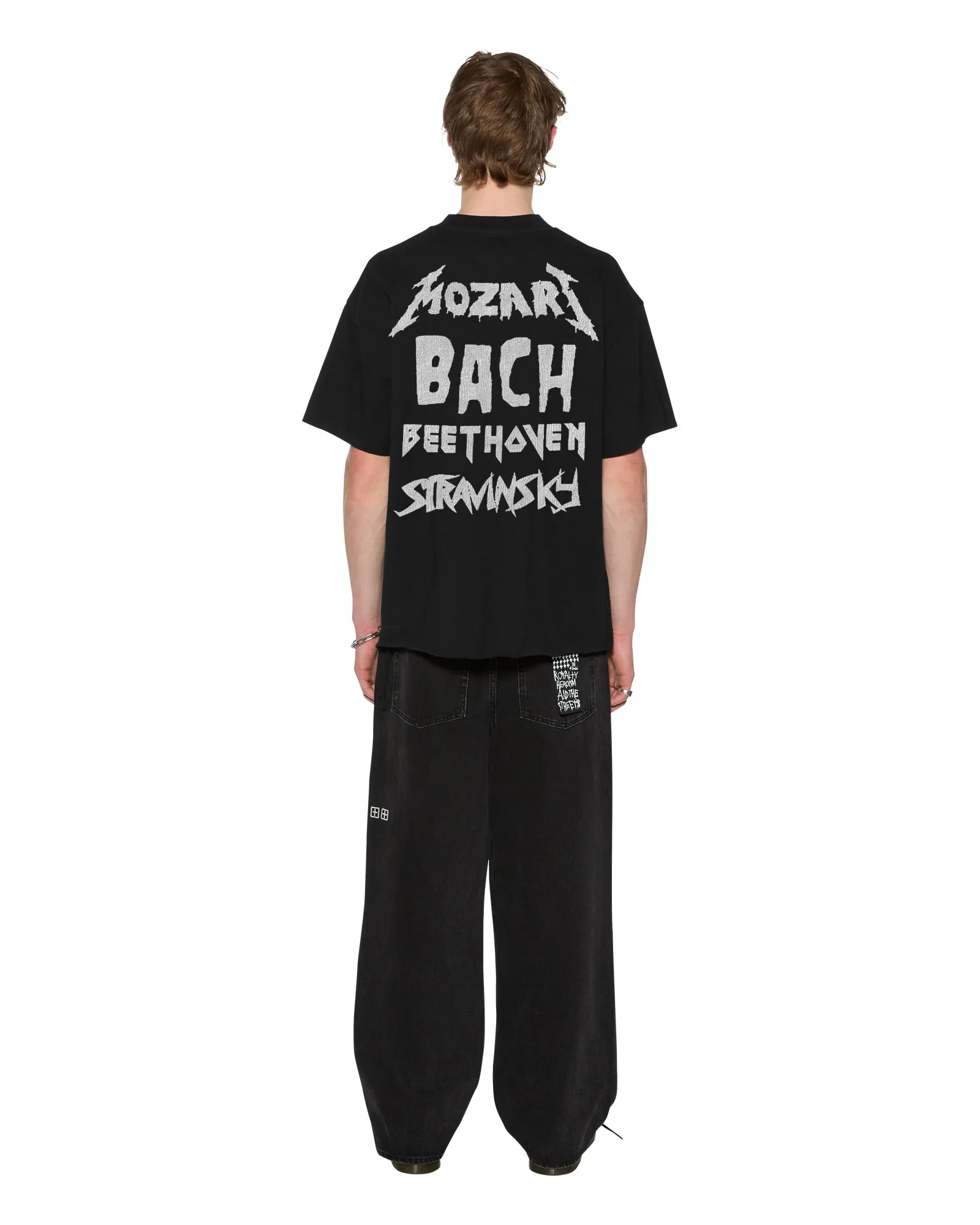 LINE UP EKCESS SS TEE JET BLACK sold by Ksubi product image thumbnail 2