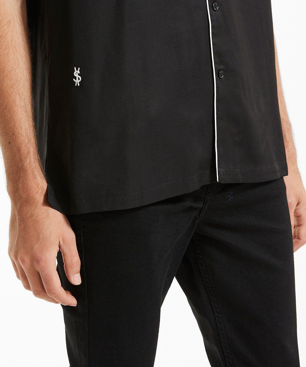 DOWNTOWN SS SHIRT BLACK sold by Ksubi product image thumbnail 5