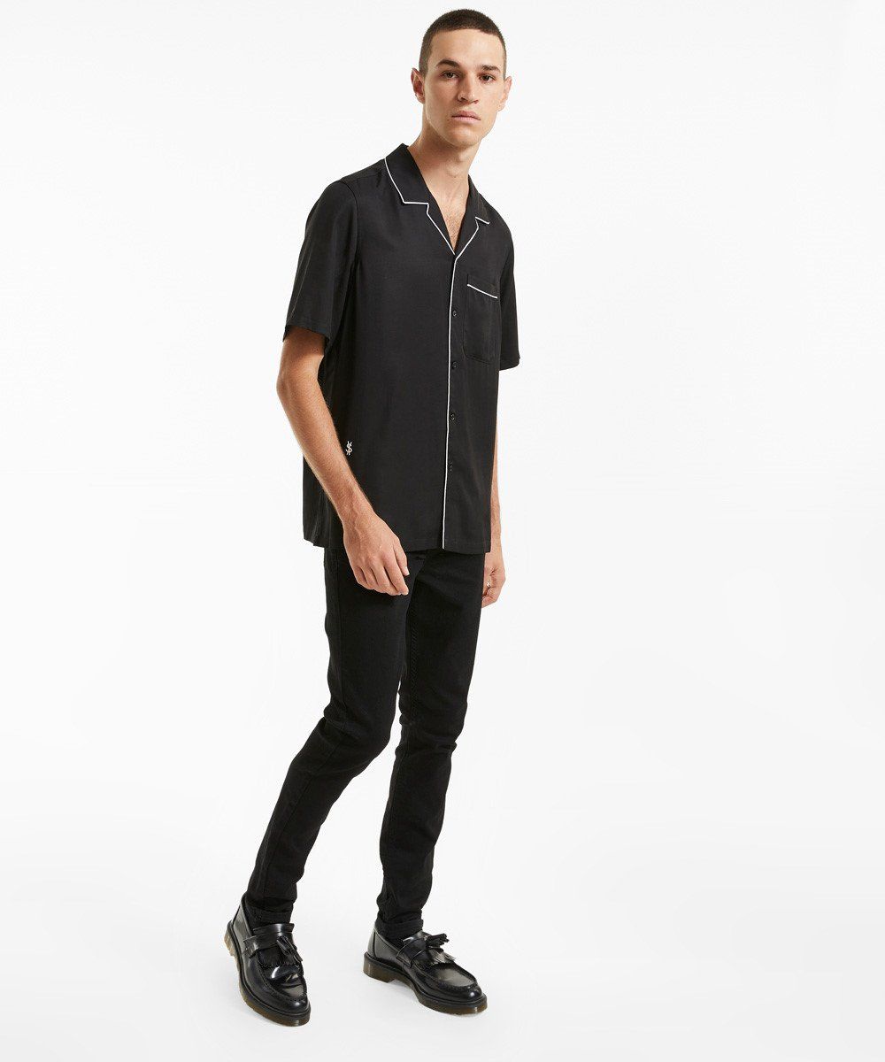 DOWNTOWN SS SHIRT BLACK sold by Ksubi product image thumbnail 2