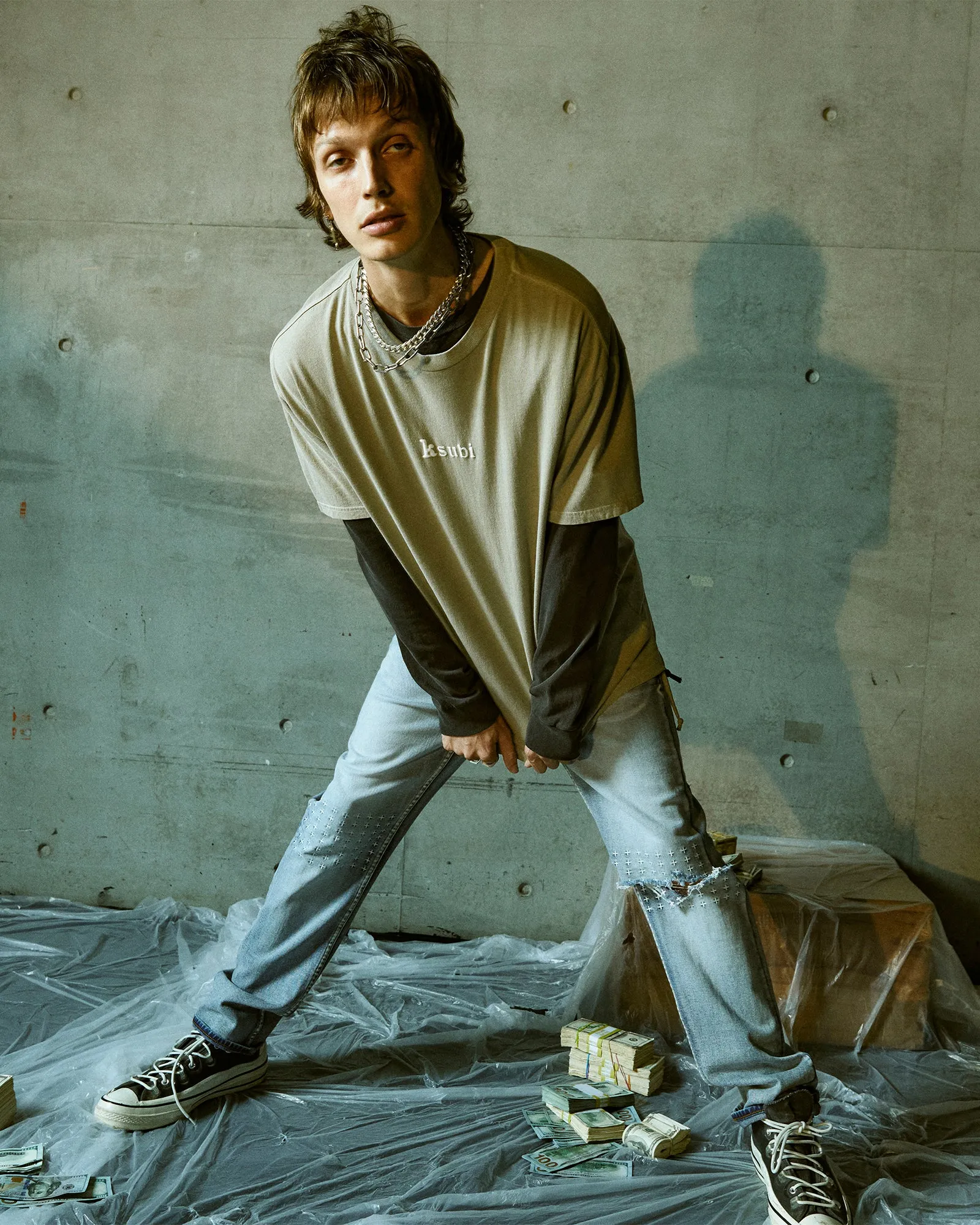 DREAMING BIGGIE SS TEE OUTBACK sold by Ksubi product image thumbnail 2