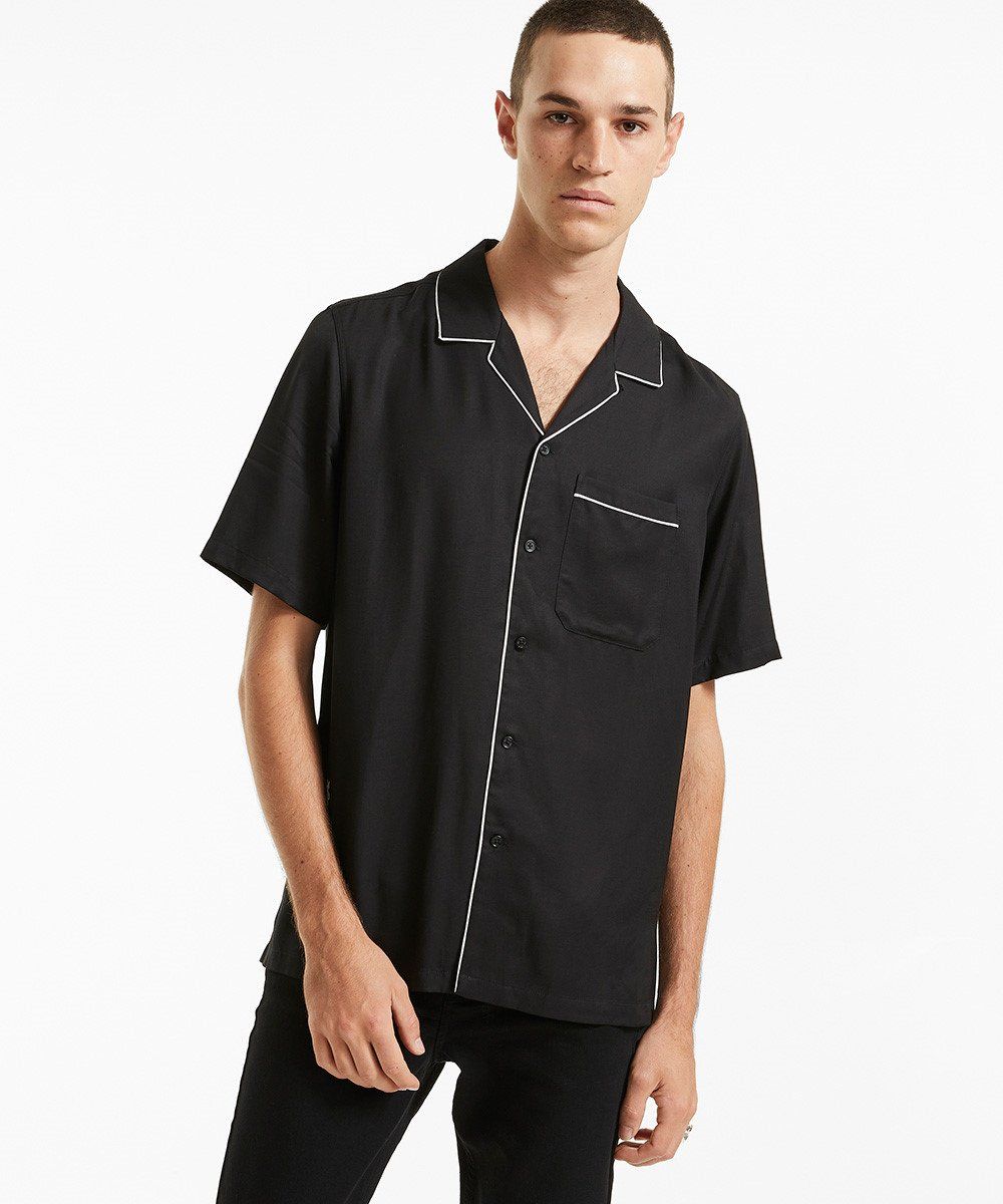 DOWNTOWN SS SHIRT BLACK sold by Ksubi product image thumbnail 6