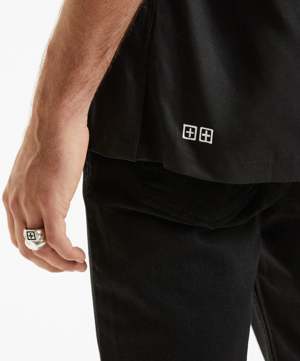 DOWNTOWN SS SHIRT BLACK sold by Ksubi product image thumbnail 4