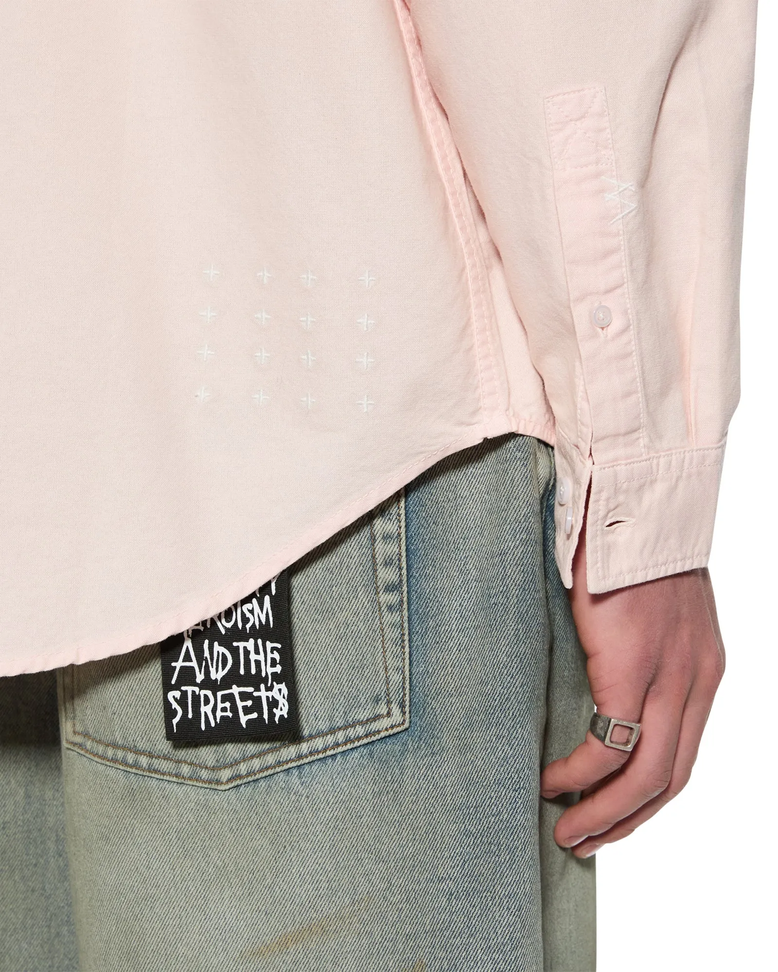 KSIGNATURE BUTTON DOWN LS SHIRT FLOSS sold by Ksubi product image thumbnail 5
