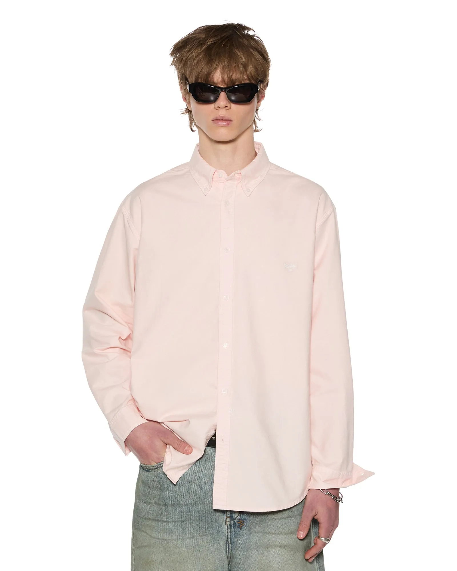 KSIGNATURE BUTTON DOWN LS SHIRT FLOSS sold by Ksubi