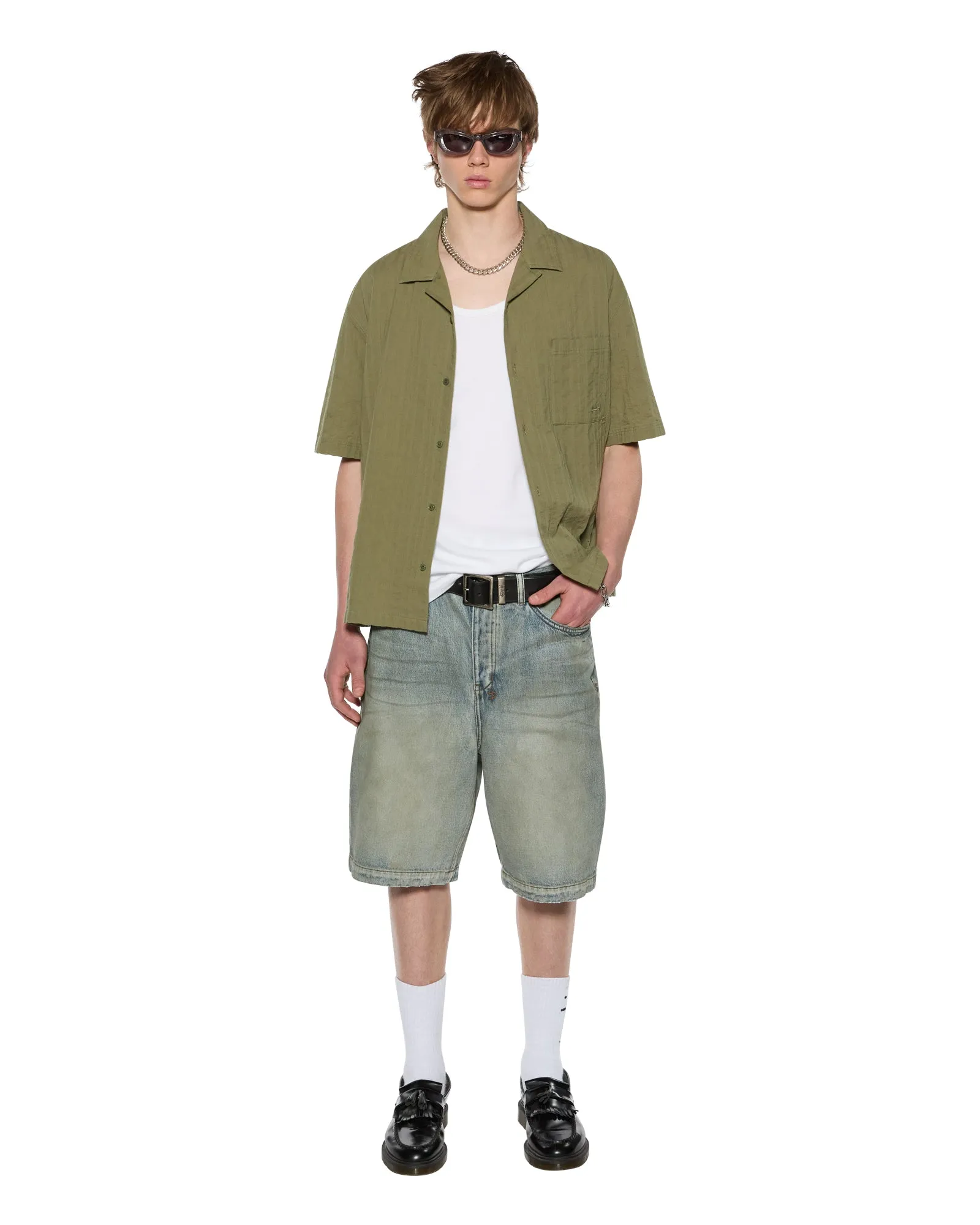 1999 DINER SS SHIRT KHAKI sold by Ksubi product image thumbnail 2