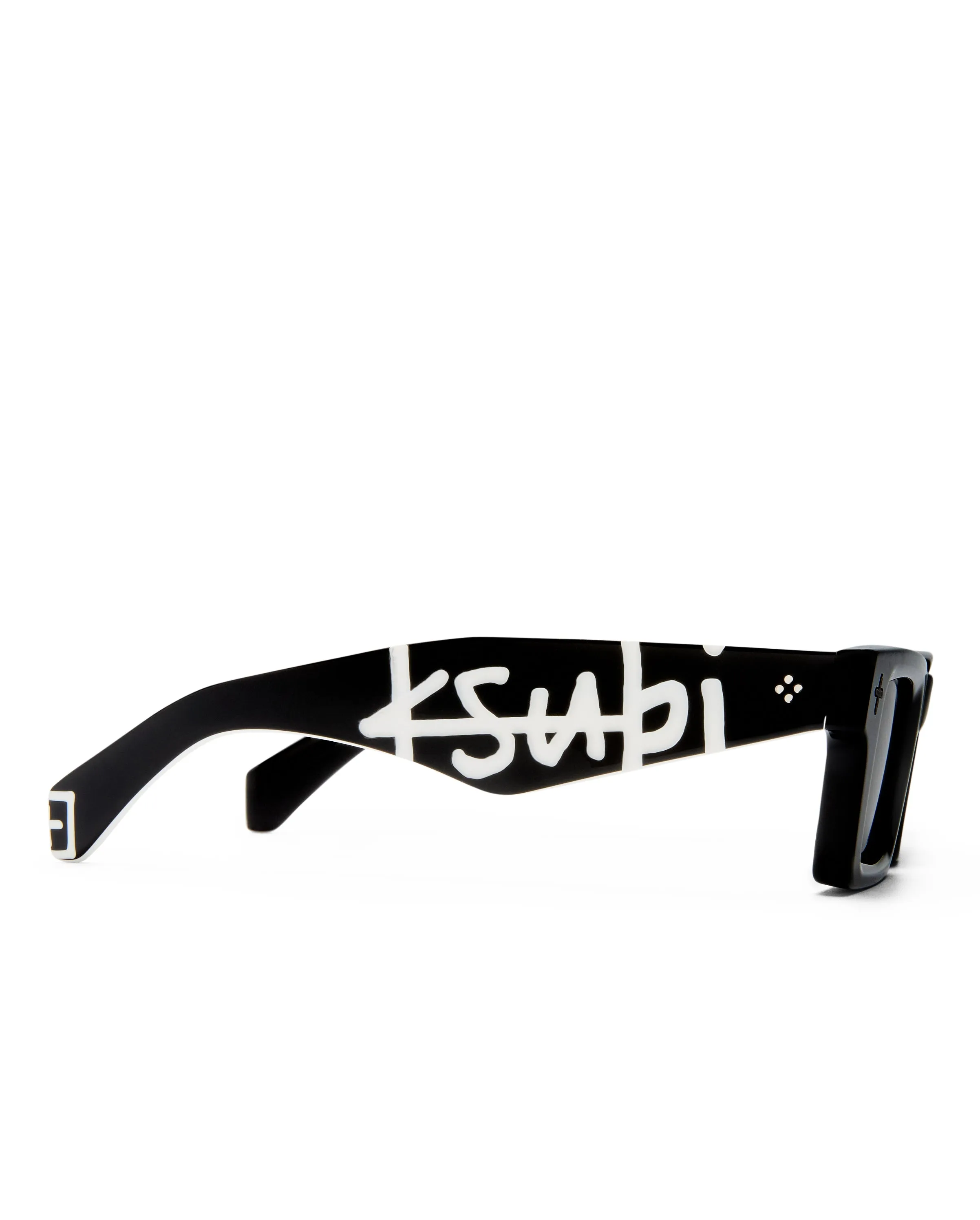 SMITHS SUNGLASSES BLACK WHITE sold by Ksubi product image thumbnail 4