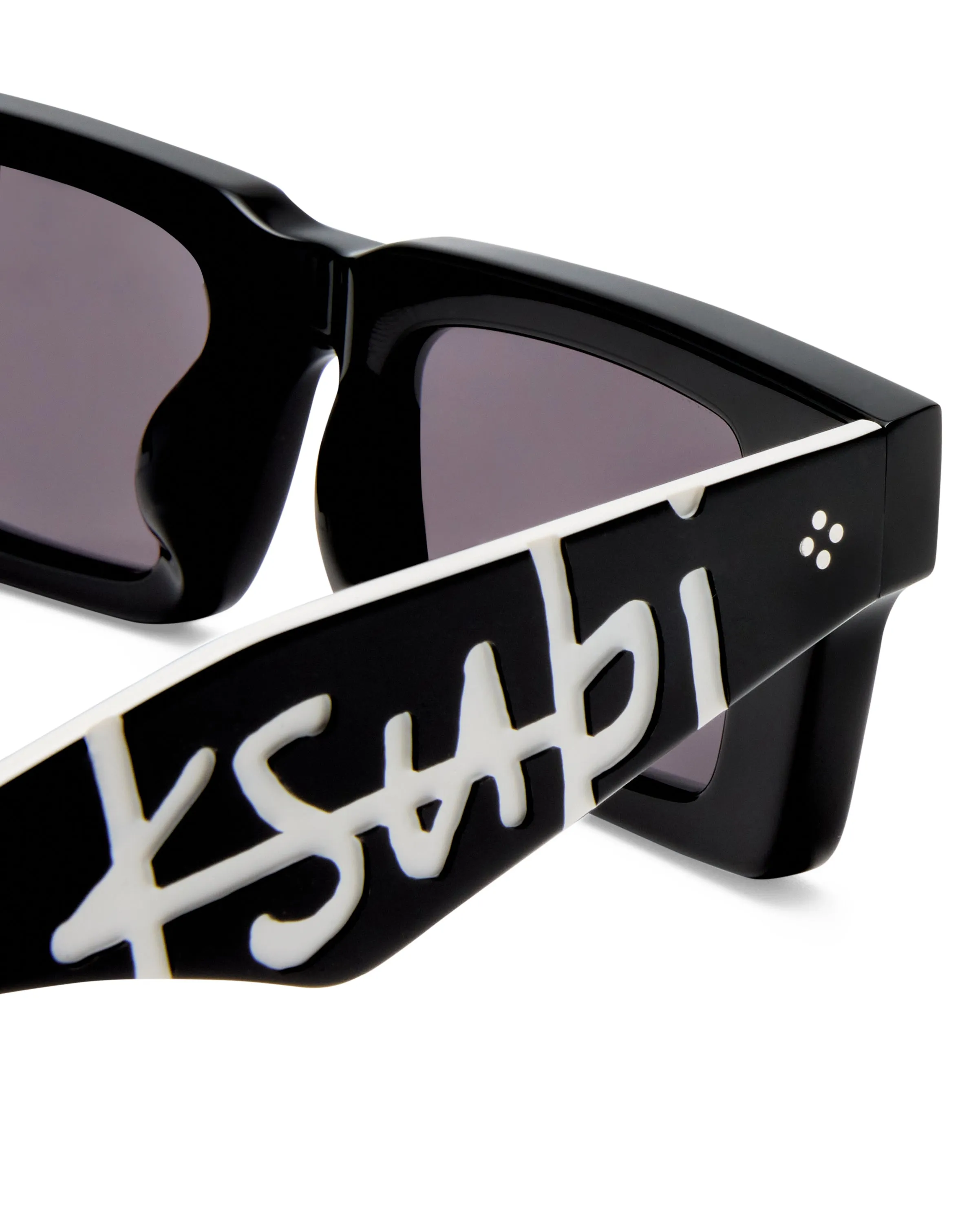 SMITHS SUNGLASSES BLACK WHITE sold by Ksubi product image thumbnail 3
