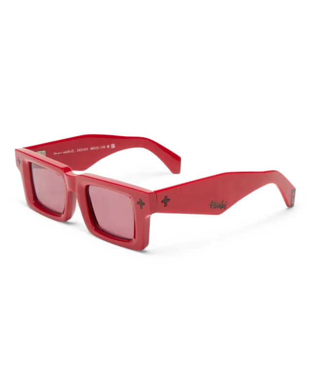 SMITHS SUNGLASSES RED BLACK sold by Ksubi