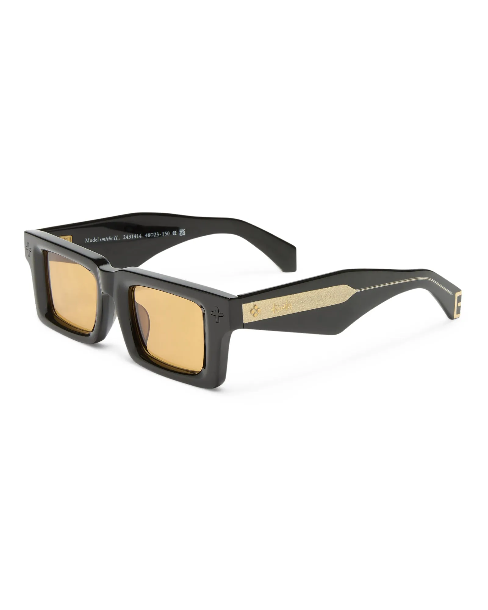 SMITHS SUNGLASSES BLACK GOLD sold by Ksubi